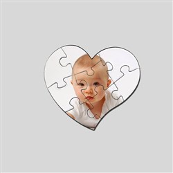 Puzzle cuore piccolo con 27 pezzi