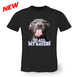 T-shirt Nera Cotone Fiammato